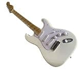 Solid Body Electric Guitar, White Maple Fretboard & Single-Coils, Full Size 6-String for Beginner Practice & Stage (Guitarra Electrica)
