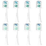 Replacement Heads Compatible with Philips Sonicare Click on Toothbrush, 8 Pack
