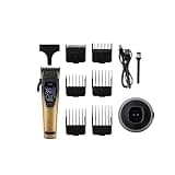 CAIMIAO Men's Electric Hair Clipper with Precision Metal Blade - Professional Quality Hair Trimmer for Home and Barber Use(Style2)