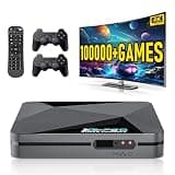 Kinhank 2026 Upgrade Super Console X2 pro with 100000+Games Retro Game Console, Video Game Console with EmuELEC 4.6/Android 9.0 in 1, 2.4G+5G and BT 5.0,2 Gamepad Inside