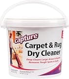 Capture Carpet & Rug Dry Cleaner: Carpet Deodorizer & Freshener Powder - Pet Odor Eliminator - Spot & Stain Remover - Fresh Natural Scent - Carpet Cleaner Powder - Dry Rug Powder Cleaner (4 lb)