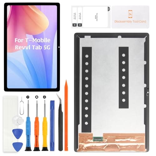 A-MIND LCD Screen Replacement for T-Mobile REVVL Tab 5G T9027H 10.36" LCD Display Touch Screen Digitizer Assembly Fix Cracked Shattered Screen, High Brightness & Zero Dead Pixels