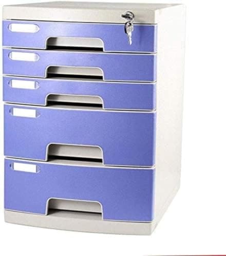 File Cabinet Lock, 5 Drawers, Desktop Data Storage, Data Box, Home Office Furniture, Bookshelf