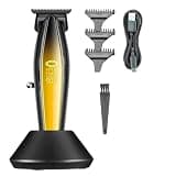 DAXXIN Hair Clippers, Hair Trimmer Professional Cut Machine Rechargeable Electric 9000 RPM Clipper Metal Trimmer