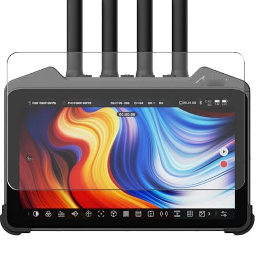 Puccy 3 Pack Screen Protector, compatible with Accsoon CineView M7 / M7 Pro / M7H Pro 7" TPU Film Guard ( Not Tempered Glass Protectors)
