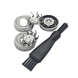 3PCS Replace Shaver Head,Compatible For Serie HQ56 HQ55 HQ3 HQ4+ HQ6900 HQ6874 HQ6868 HQ5812 HQ6990 HQ6920 YQ6008 In Razor Blade