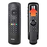 Philips Universal Companion Remote Control for Samsung, Vizio, LG, Sony, Roku, Apple TV, RCA, Panasonic, Smart TVs, Streaming Players, Blu-ray, DVD, 4 Device, Flip & Slide Fire TV, Black, SRP2024A/27