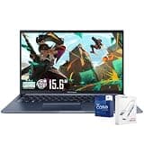 ASUS Vivobook 15 Laptop, 15.6" FHD Display, Intel Core i9-13900H(5.2 GHz), Backlit Keyboard, Fingerprint Reader, Webcam w/Shield, IceCool Thermal, Windows 11 Pro, Ice Blue(16GB RAM | 1TB SSD)