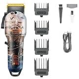 DAXXIN Hair Cutting Tool, Hair Trimmer Professional Hair Clipper Electric Hair Cutting Machine Cordless Adjustable Rechargeable Trimmer for Men