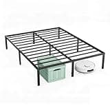 OLIXIS Full Bed Frame, Heavy Duty Sturdy 12 Inch Metal Platform Bed Frames, Enhanced Stability & Noise-Free, Under-Bed Storage, No Box Spring Needed, Easy Assembly