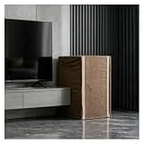 CHZDPP Custom Safe Covers with Double Zip, Washable Garage Safe Protection Cover for Freezer/Audio, Security Cabinet Dust Cover with Reinforced Seams(Brown,70x50x120 cm/28x20x47in)