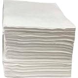Oil Only Sorbent Pads - White - 15 in. x 18 in. - Pack of 100 - Medium Absorbency