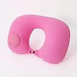 Inflatable U-Shaped Travel Neck Pillow