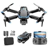 Drone with Camera for Kids Adults Beginners with 2 Batteries FPV RC Mini Drone One-Key Take Off/Landing 3 Speeds 360° Flip