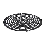 Cook Grill Shrimp Breakfast Grill Pan Air Fryer Fry Pan Heat Distribution grill rack for French Fries Steak Pizza Accessories(22cm)