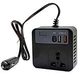 100W Car Power Inverter 12V-24V to 220V Voltages Converter with Type-C and USB a Port Car Plug Adapter Outlet Power Inverter Voltages Converter with Type-c and USB a Port Plug Adapter Outlet
