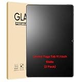AUXEXYO 2 Pack for Lenovo Yoga Tab 11.1 inch 9H Hardness Matte Glass Screen Protector (Not Privacy) Anti Glare Anti Fingerprint Anti-Scratch Tempered Glass