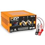 PZP 0-15Amp12V 24V Manual Battery Charger Maintainer, Arbitrarily Adjustable Car Battery Trickle Charger, Battery Desulfator with Repair, Winter Mode, Suitable for Motorcycle Car Truck Lawnmower Boat