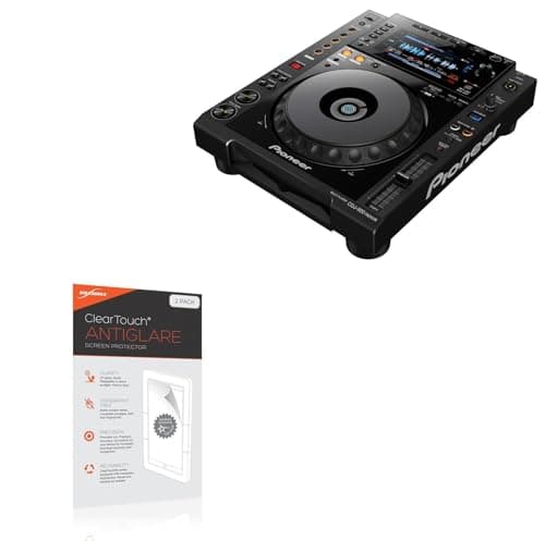 BoxWave Screen Protector Compatible With Pioneer CDJ-900NXS - ClearTouch Anti-Glare (2-Pack), Anti-Fingerprint Matte Film Skin