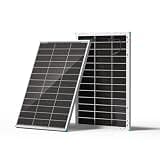 Renogy Bifacial Solar Panel 100W N-Type 16BB, 100 Watt Solar Panel with 25% High-Efficiency Solar Cell, Double-Side PV Module for RV Marine Rooftop Farm Battery and Other Off-Grid Applications