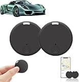 2 PCS Safesync Mini GPS Tracker for Vehicles, Mini Hidden Car Tracker,Waterproof,GPS Anti-Lost Tracker Accurate Tracking,Real Time Car GPS Tracker No Monthly Fee J/G3