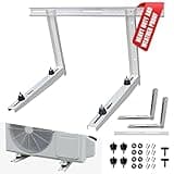 DuctlessAire Outdoor Wall Bracket - Mini Split Mounting Bracket - Ductless Air Conditioner Wall Mount - Mini Split AC/Heating System Accessories for Window AC, HVAC, Heat Pump & More (9000-36000 BTU)