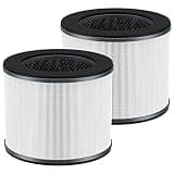 AP-T10FL Filter Replacement for Homedics Compatible with HoMedics TotalClean Air Purifier AP-T10-BK and AP-T10-WT, HEPA Filter AP-T10 5-In-1 Powerful System, 2 Pack