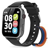 Xipax 4G Kids Smart Watch with GPS Tracker for Boys Girls, Phone Watch SOS Call for Children Ages 4-12 Birthday Gift