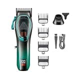 DAXXIN Hair Cutting Tool, Hair Trimmer Cordless Professional Hair Cutting Machine Rechargeable Barber LED 9000 RPM Trimmer for Men(OneColor)