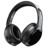 Hybrid Active Noise Cancelling Headphones, Bluetooth 6.0 Over Ear Headphones, 120H Battery Fast Charging, Hi-Res Audio, Transparency Mode, Deep Bass, Memory Foam Comfort Fit for Travel Office Home