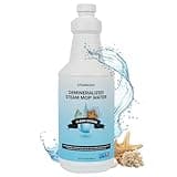 Steam & Go Demineralized Water for Steam Mop – Clean Ocean Scent, 32 oz (Pack of 1) | Scented Floor Cleaner Solution, Ready-to-Use, Compatible with Any Steam Cleaner