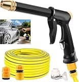 High Pressure Sprayer 2026 New Portable High Pressure Washer Gun 4 Modes Jet Nozzle Power Washer for Garden Hose with Connectors Soap Dispenser for Car Patio Yard Pet