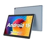COOPERS Tablet 10 inch, Android 15 Tablet, 32GB ROM 1TB Expand Computer Tablets, Quad Core Processor 6000mAh Battery, 1280x800 IPS Touch Screen, 2+8MP Dual HD Camera, Bluetooth WiFi Tablets PC