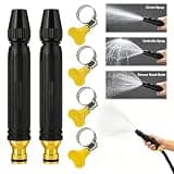 Upgraded 2026 Home High-Pressure Car Wash Water Gun with Booster Nozzle and Hose, for Watering Plants and Vegetables, and Car Washing (2PCS)