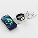 15W Magnetic Wireless Chargers 3 in 1 Foldable Phone Charge Dock Fast Charg Travel for Apple Watch iPhone 14/13/12/11/X AirPods