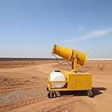 Mobile Construction Fog Cannon Machine with High Capacity Water System and Wide Coverage Spray for Earthwork and Infrastructure Projects