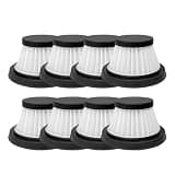 8 Washable And Reusable Filters, Compatible For Duck, Compact Vacuum Cleaner Replacement Parts