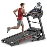 20% Auto Incline Treadmill 5.1HP for Home, Folding Treadmill w/ 300LB Capacity, App Control w/Virtual Running, 64+7 Programs, 6 Point Shock-Absorbing Cushions, Portable Treadmill