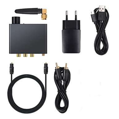 MVUYO -Compatible DAC 192kHz Digital to Analog Converter with Headphone Amplifier Support APT-X DAC Audio