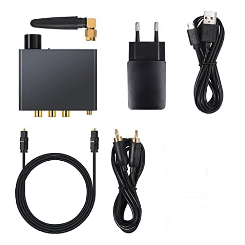 MVUYO -Compatible DAC 192kHz Digital to Analog Converter with Headphone Amplifier Support APT-X DAC Audio