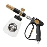 Ethos EZ Pull Swivel Pressure Washer Gun & Foam Cannon Combo – Pressure Washer Spray Gun with 360° Swivel, Easy-Pull Trigger & Quick Connect Fittings, Foam Cannon Ready
