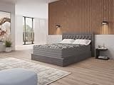 12" Smooth Top Hybrid Medium Plush King Mattress – Spacious Softness, Pocket Springs, Edge Support