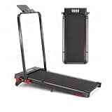 Portable Walking & Running Pad with Handle Bar, Incline Treadmill for Home,Walking pad with Handle bar/Walking pad Incline/Portable Treadmills for Home/Running pad (Black)