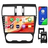 Junsun 8 Core 64GB ROM Car Radio Stereo for Subaru Forester 2015 2016 2017 2018 Suitable for Factory Sound System,5G WiFi Wireless CarPlay/Android Auto,GPS DSP RDS,Upgrade Bluetooth 5.0 and Rearview