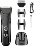 Hair Clippers Unisex Electric Clipper with Base for Home Use, Rechargeable USB Charging
