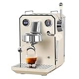 Owl Espresso Machine, 15 Bar Professional Semi-Automatic Espresso Maker with Milk Frother Steam Wand, 57oz Removable Water Tank, Dual Display, for Cappuccino, Latte at home, G3006, Ivory White