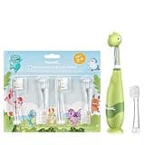 Papablic Toddler Sonic Electric Toothbrush for Aged 2-4 with 4 Replacement