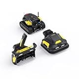 YARBO Robot Lawn Mower and Robotic Snow Blower with Modular Design, Wire-Free Setup, Auto-Recharging, AI Multi-Zone Mapping & RTK for Navigation