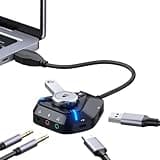 USB Audio Interface | Type C Amplifier, 3.5mm Jack, 6.7x6x2cm Module | Volume Control, Clean Signal Boost | Studio Home Recording Streaming Music Podcast Guitar Console Live