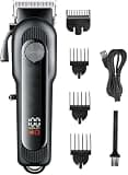 WTYBRMYO Hair Cutting Tool, Electric Men's Trimmer Professional Beard & Clipper Rechargeable Cutter Machine Haircut